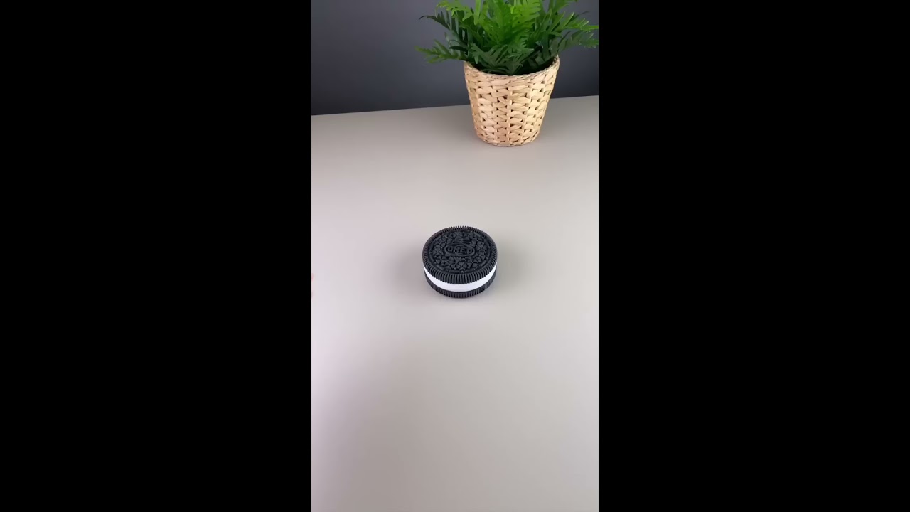 3D Printed Oreo Cookie With A Surprise