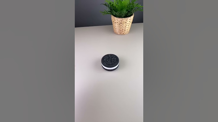 3D Printed Oreo Cookie with a Surprise