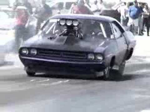 Montage of Domestic musclecar drag racing at toronto motorsports park "Ontario Street Car Association" OSCA Music by: Tijuana Bibles