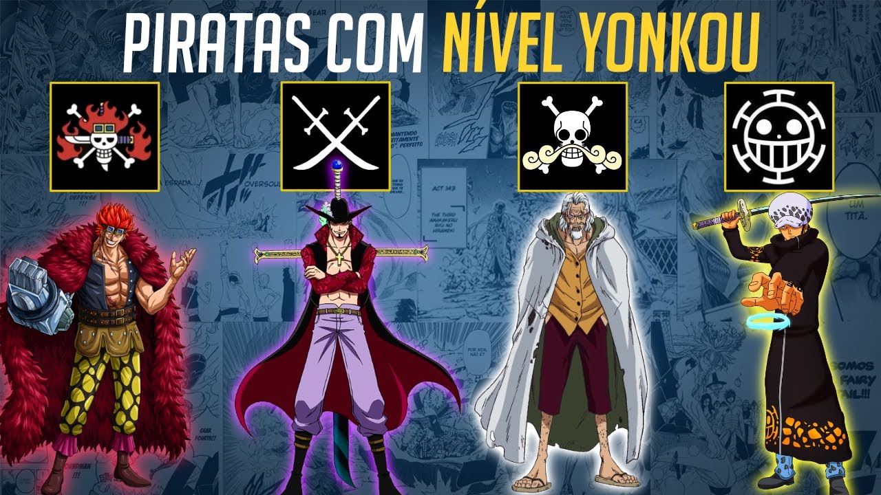 A especialidades de Haki de cada Yonko em One Piece