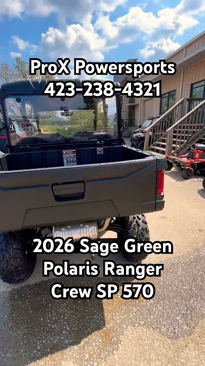 2026 Polaris Ranger Crew SP 570 #chattanooga #proxpowersports #utv #sxs #offroad