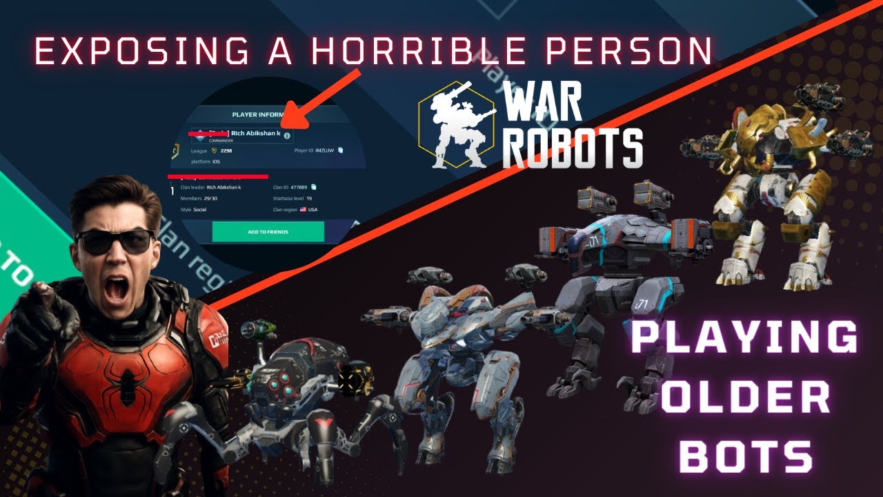 War Robots | Fun Older Builds | #exposingtruth  a Horrible Individual