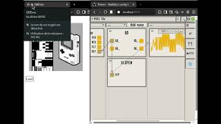 Hacking a GameBoy emulator to send sound notes as MIDI to a synth using Nallely - timing sync