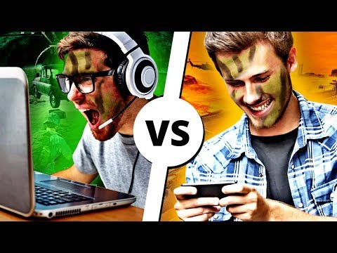 ИГРАТЬ НА ПК vs НА СМАРТФОНЕ