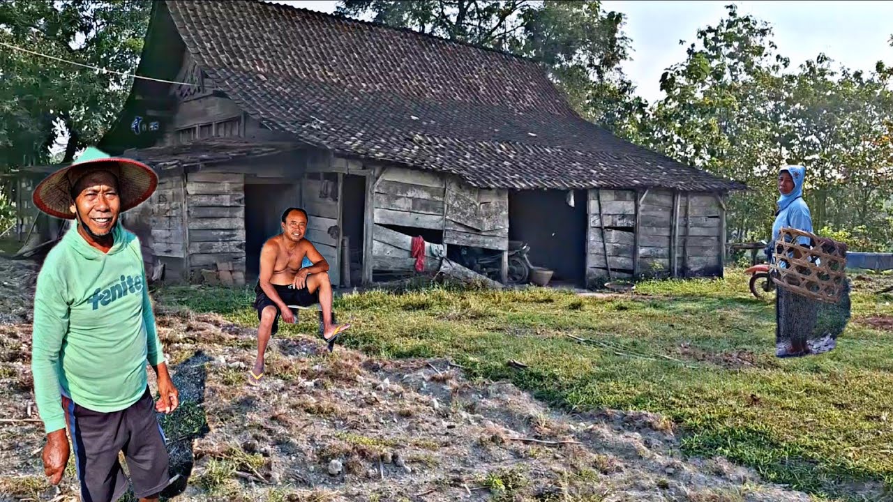 Terasa Sunyi&Sepi‼️Hanya 5 Kk&Rumah² kuno Suasana Perkampungan Nyempil Hutan Bojonegoro