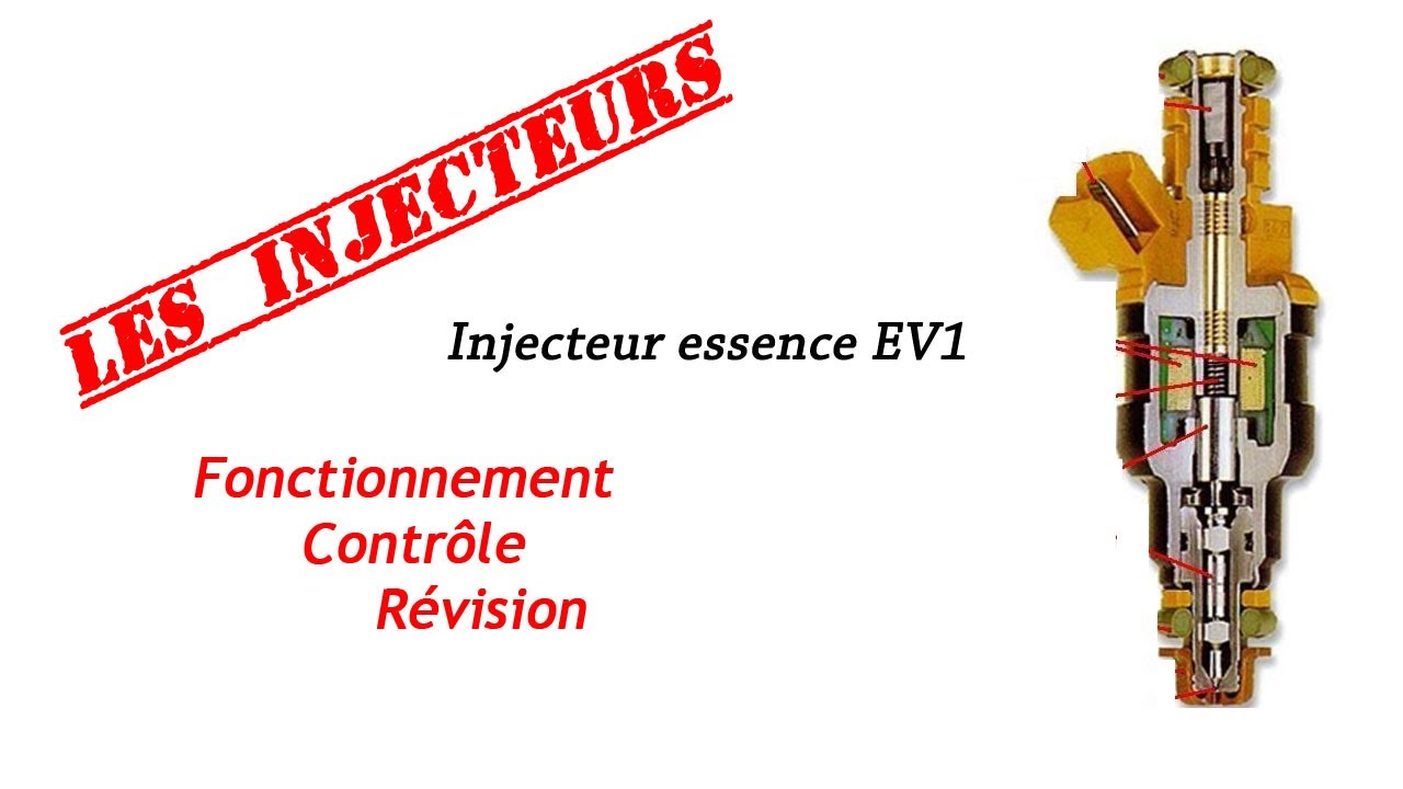 Injection essence - Les injecteurs - Fonctionnement, Test, Nettoyage  Réparation 