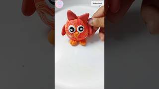 Cute Kawaii Owl 🦉 DIY Clay Mixing & Satisfying Modeling Clay Art #shots