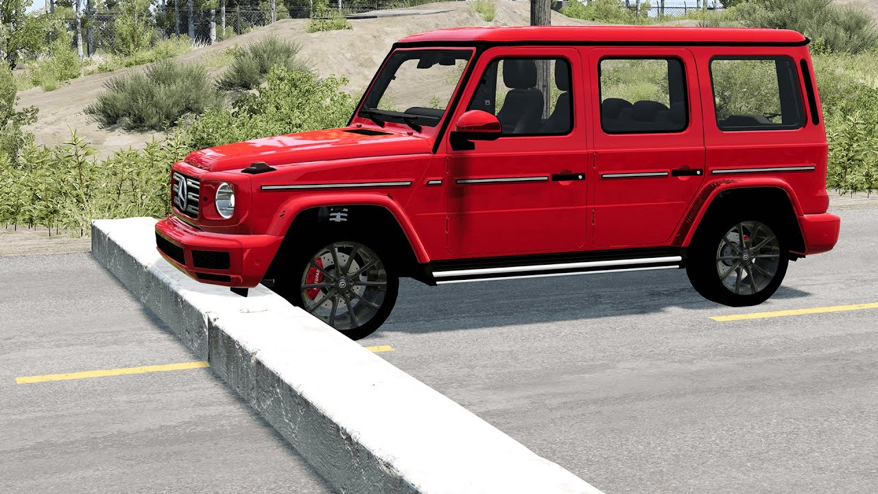 Cars vs Ledge – BeamNG.Drive