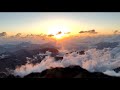 Sunrise timelapse in the mountains