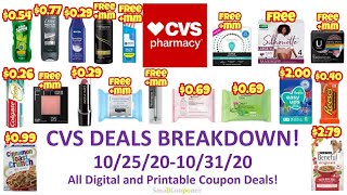 CVS Deals Breakdown 10/25/20-10/31/20! All Digital and Printable Coupon Deals! screenshot 4