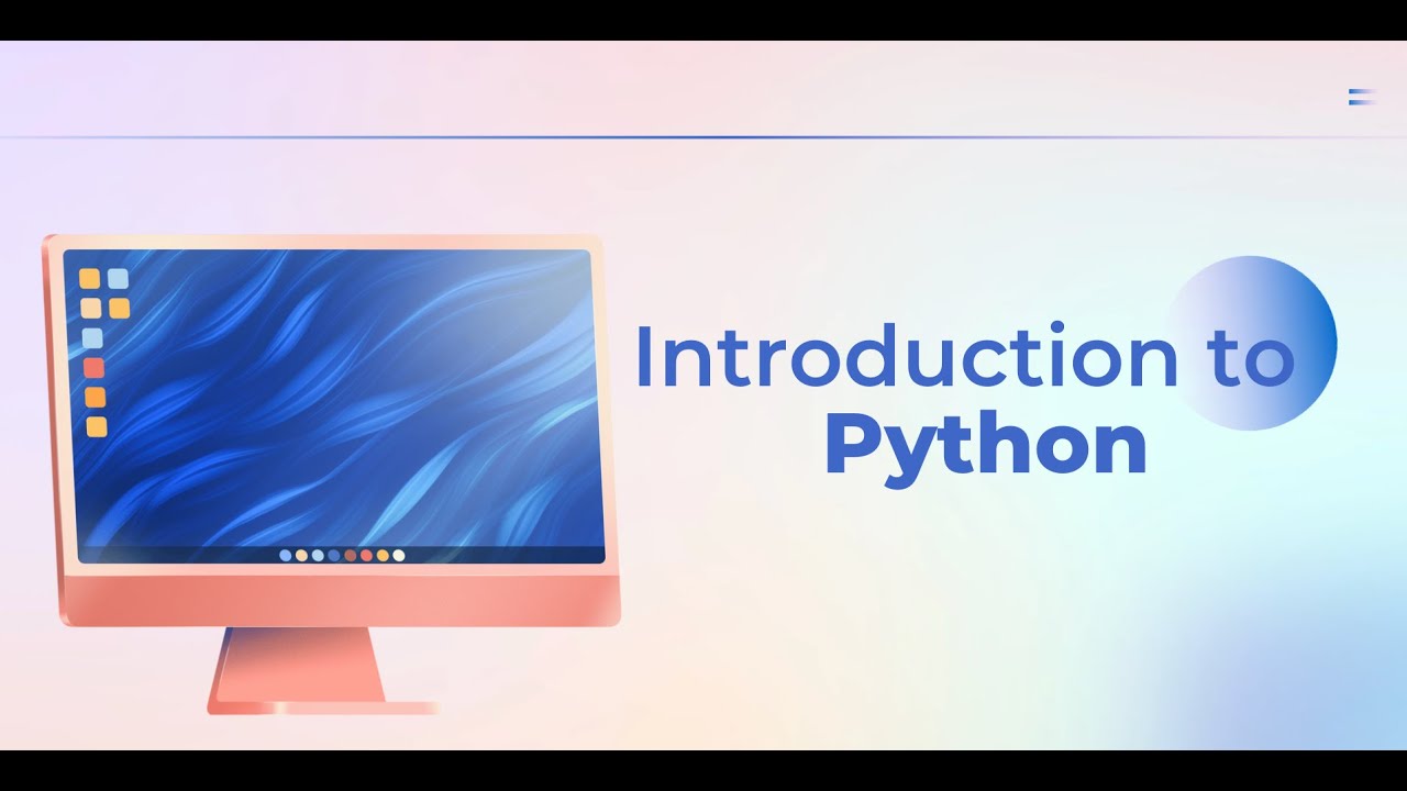 Intro to Python - YouTube