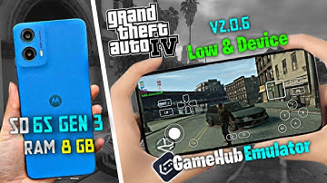 🔥 How To Play GTA 4 On Android Using GameHub Emulator - Setup/Settings/GTA IV Mobile Gameplay🔥