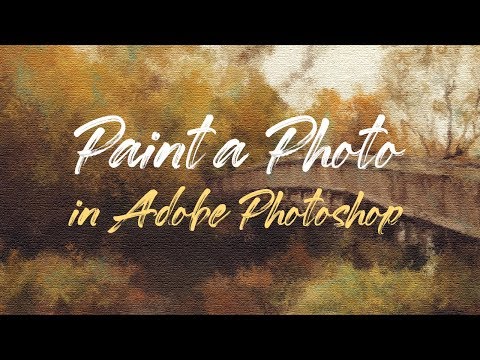 फोटोशॉप में फोटो कैसे पेंट करें