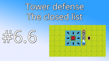 6.6 Unity Tower defense tutorial - The closed list