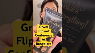 Get Ready With Me for a Flipkart Conference 💙 Soft Glam Makeup Look #grwm #makeup