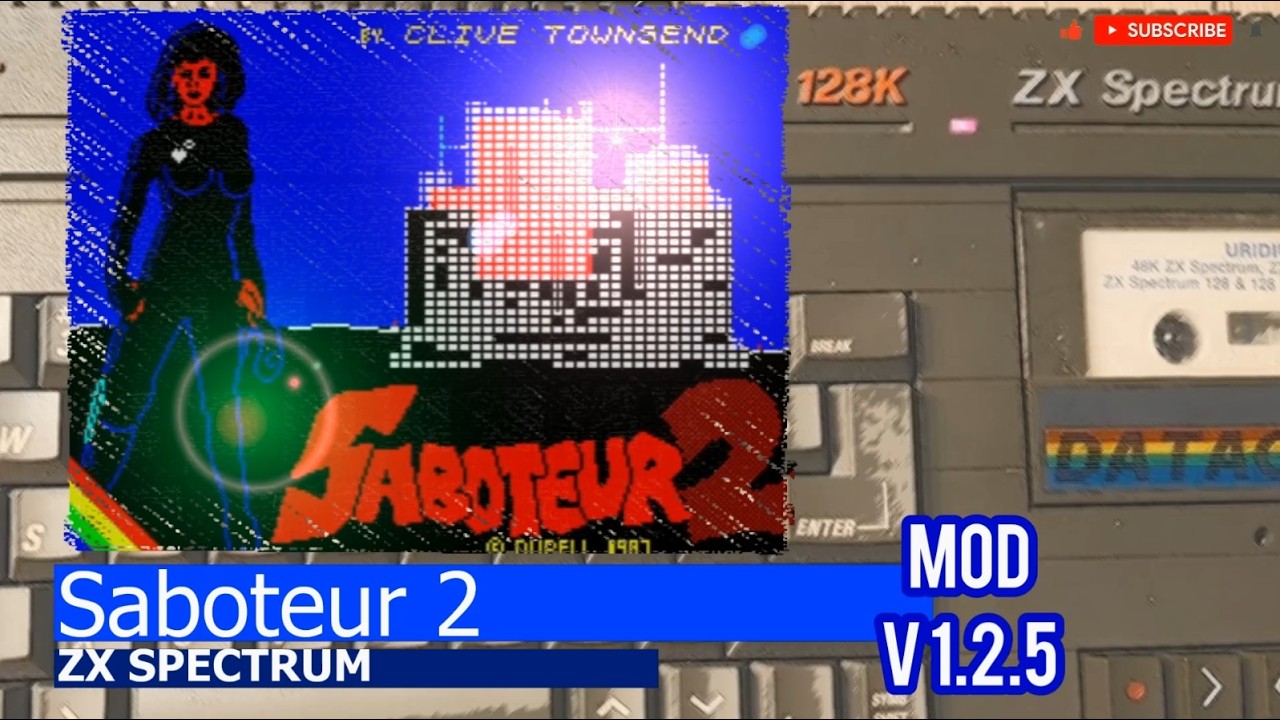 BD-2 初期　mod ZX Spectrum -=Saboteur 2=- mod v1.2.5 - YouTube