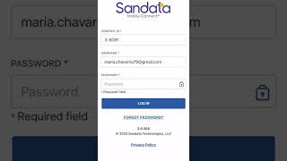 Sandata Mobile Connect App DEMO Video screenshot 1