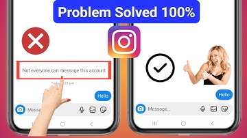 Fixed: Not everyone can message this account Instagram problem (2024) | Instagram Message Problem