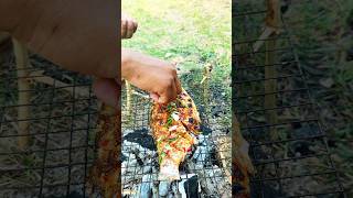 🔥 Spicy Grilled Fish in Nature 🌶️