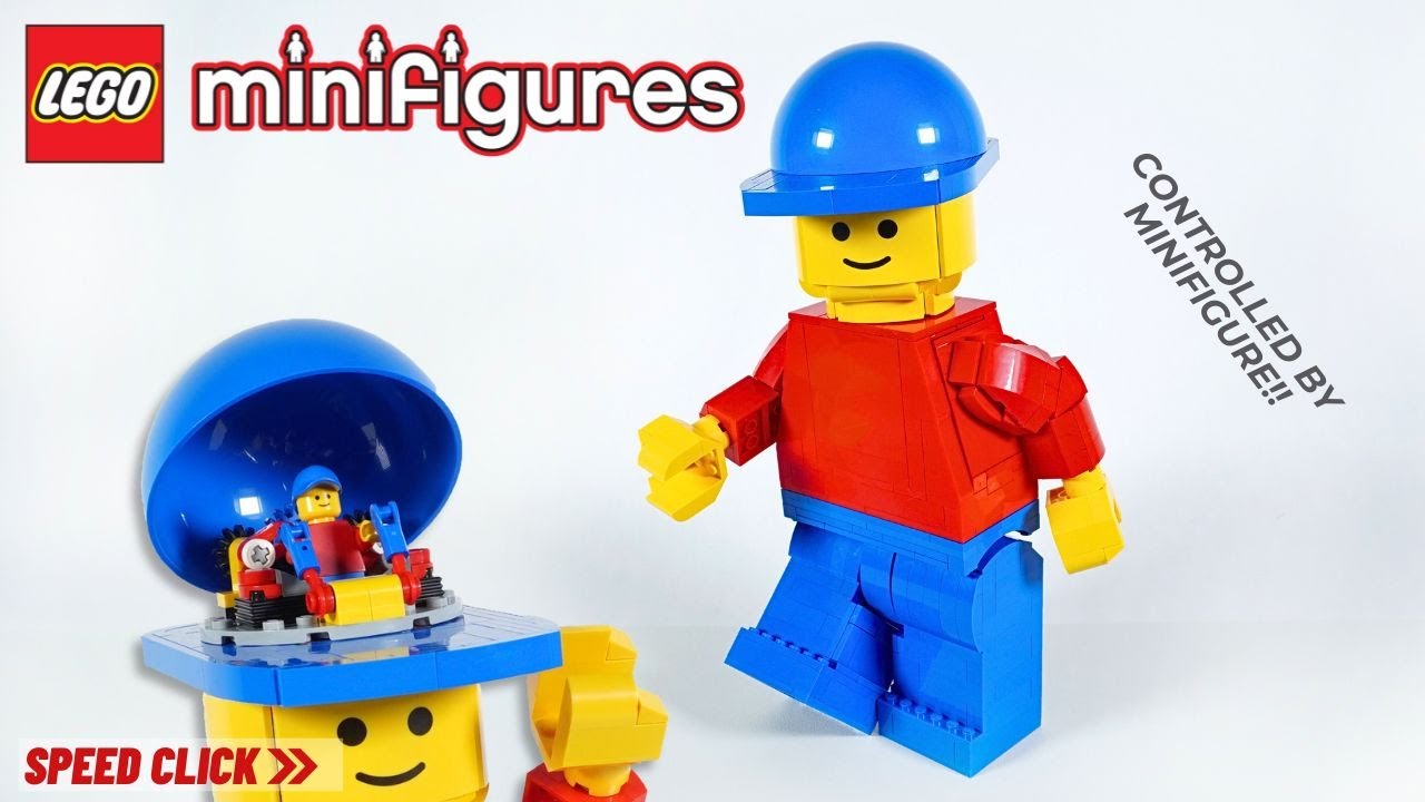 Review LEGO 40649 Up-Scaled LEGO Minifigure - HelloBricks