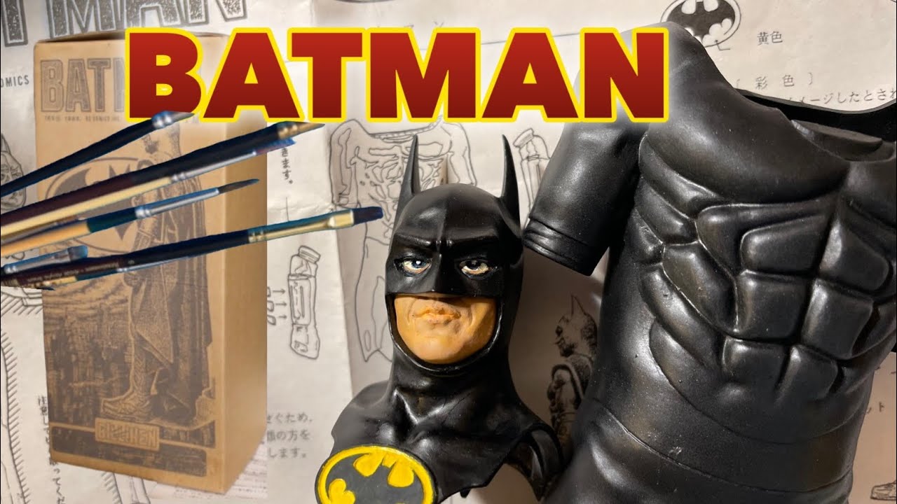 マイケル・キートン バットマン ビリケン商会 ガレージキット Michael Keaton Batman 1/6 scale figure build  🦇 ＃BATMAN