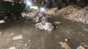 Transfer Station Split Dump Trash & Single Stream (D13)