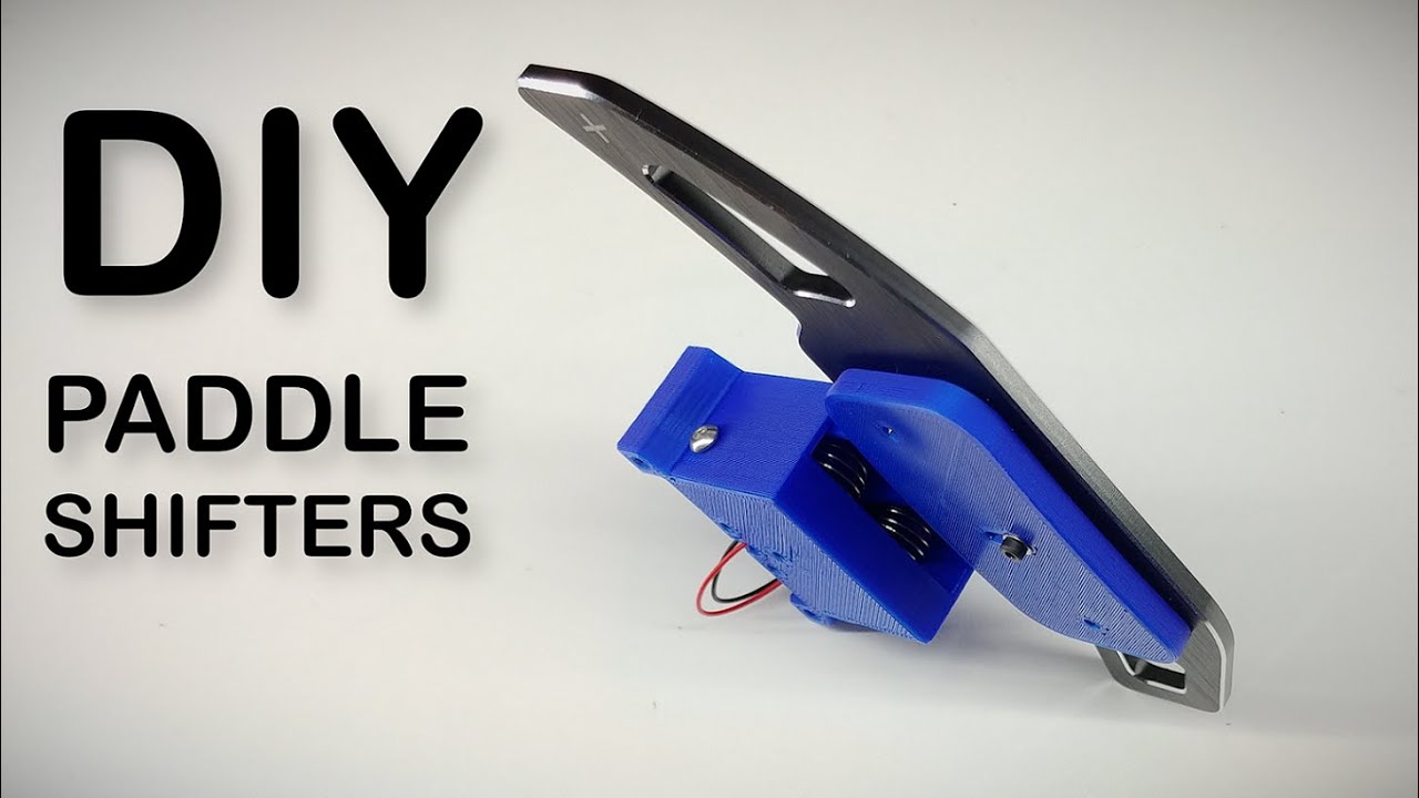 How To DIY Paddle Shifters for Sim Racing wheel YouTube