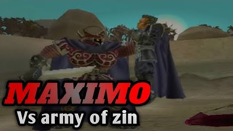 MAXIMO: Army Of Zin / the master of the zin