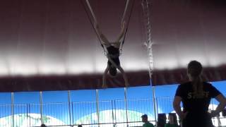 Aiko's Cloud Swing Routine FSU Flyin High Circus Camp July 4, 2014