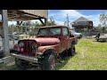 Trailering a 1981 jeep scrambler project