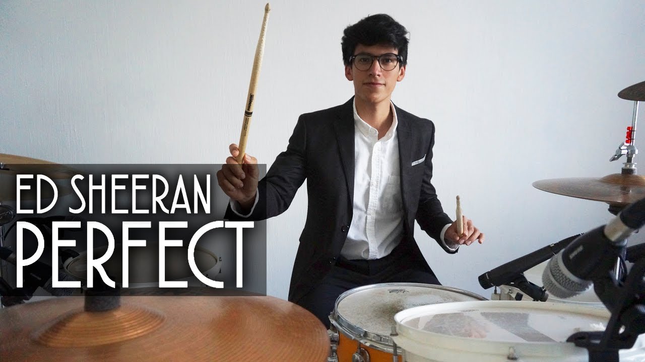 PERFECT - Ed Sheeran (*DRUM COVER*) - YouTube Music