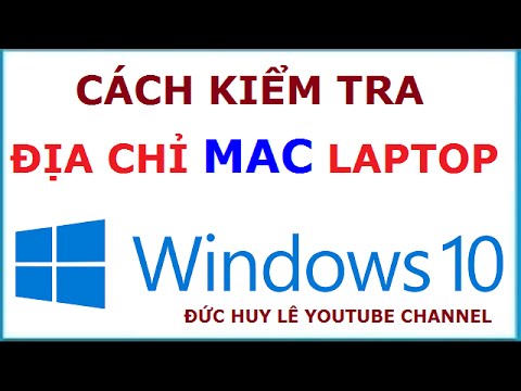 Video: Cách Kiểm Tra địa Chỉ Mac