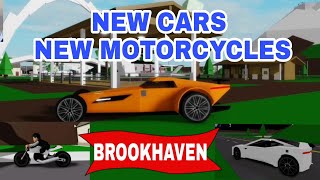 New Cool Cars and Motorcycles Wow! Brookhaven Update!
