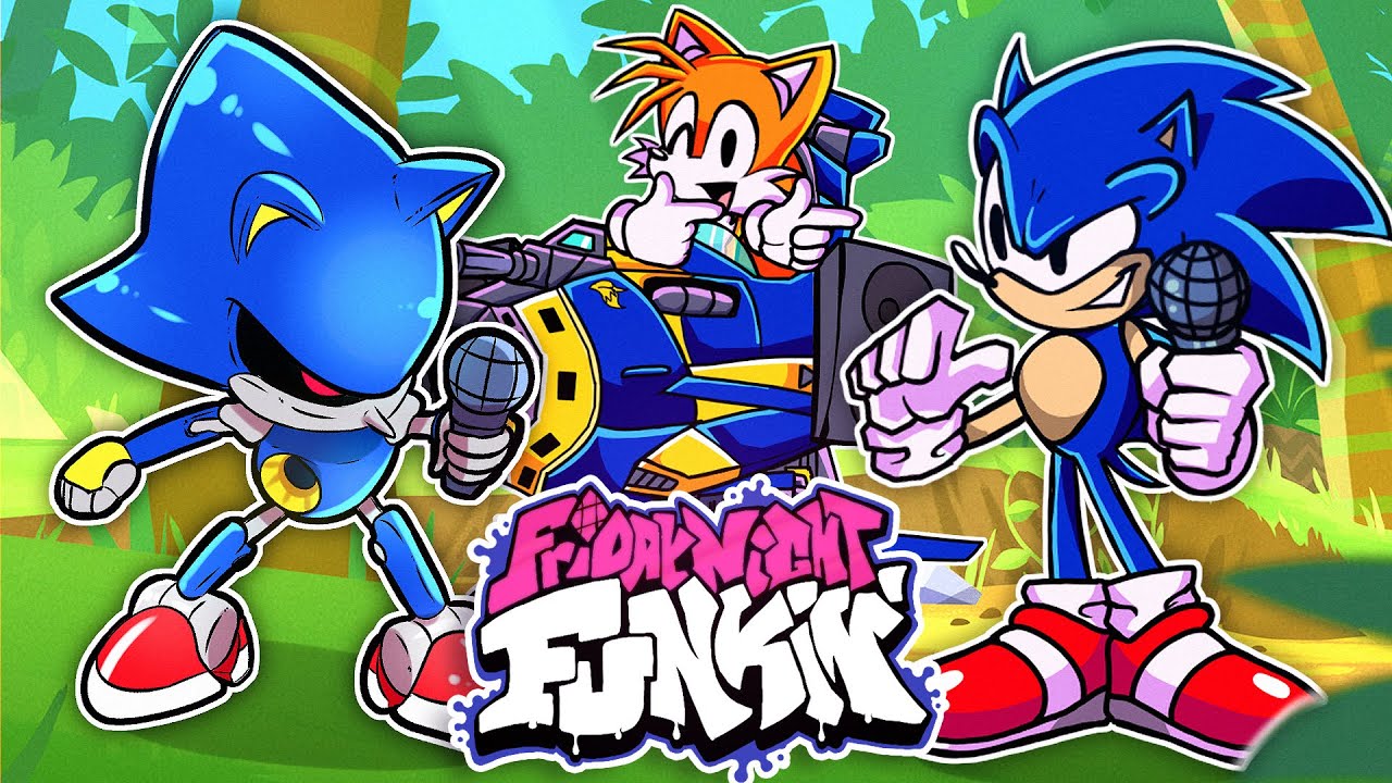 TAILS E METAL SONIC NO FRIDAY NIGHT FUNKIN! (SONIC MOD) - YouTube