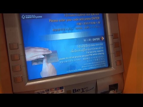 Bangkok BTS + Grube prowizje za wypłatę w bankomacie ATM - Bangkok VLOG #29