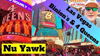 🟡 Las Vegas | Binion's & Four Queens Hotel & Casino Tour. Downtown Las Vegas. Fremont St Experience!