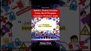 Roblox: Bukan Sekadar Game Bocil-Waspada Ancaman Predator Anak Part 2 END #522 #anime #kankerparu #m