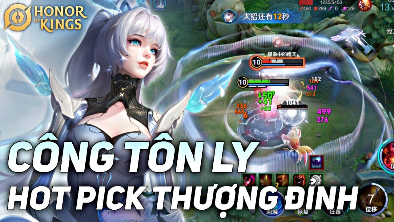 [ HONOR OF KINGS / VGVD ] CÔNG TÔN LY - QUẨY CỰC SUNG CÙNG XẠ THỦ HOT PICK THƯỢNG ĐỈNH