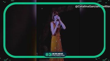 Taylor Swift "Shakes It Off" after swallowing bug during Chicago Eras Tour performance