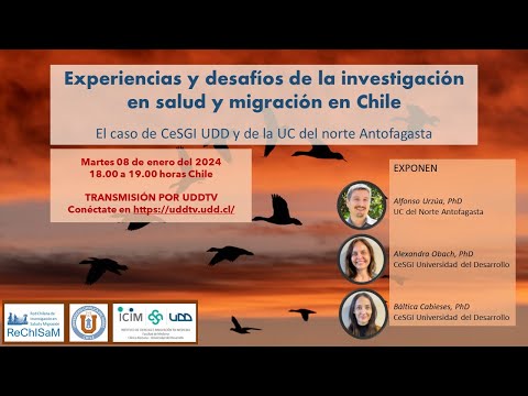 Seminario | Experiencias y desafíos de la investigación en salud y migración en Chile