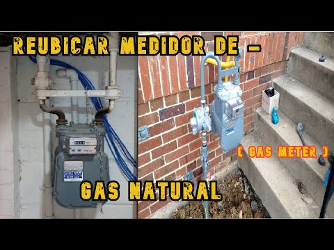 Vídeo: Es pot abocar formigó al voltant del comptador de gas?