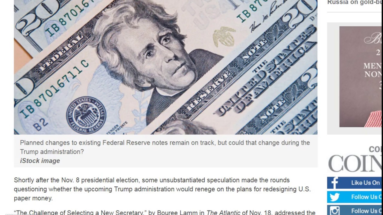 New Us Notes In 2020 Will Steven Mnuchin Change The Design You New Us Notes In 2020 Will Steven Mnuchin Change The Design