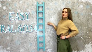 Небесно-голубой полотенцесушитель Terma Easy 1280/200 Ral 6034 SX