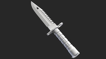 M9 Bayonet Speed Modeling Part 2