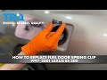 How to Replace Fuel Door Spring Clip 1997-2001 Lexus ES 300