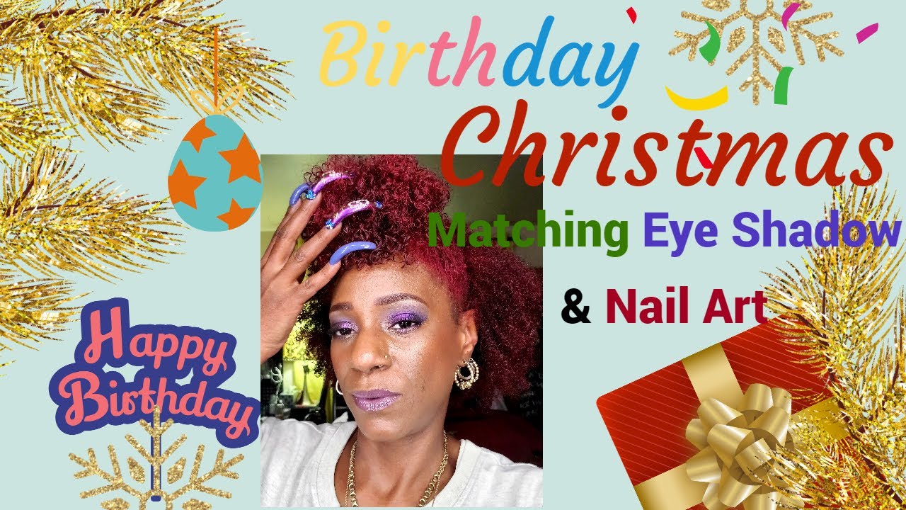 2020 LOOK *A* LIKE| MATCHING EYE SHADOW & NAIL ART| BIRTHDAY EDITION| by NueNew