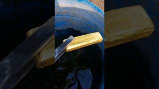 Wait for it! The Most Beautiful Nordic Gold Bar I've Ever Casted