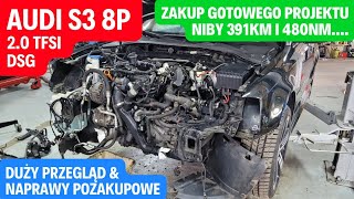 Kupiony Gotowy Projekt Audi S3 8P DSG - Duży przegląd pozakupowy poprawki naprawy & hybrydowe Turbo