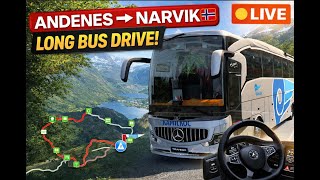Andenes → Narvik Bus Journey 🚌 | HVT Travego Mod | ETS2 Live | #SimWheelVibes