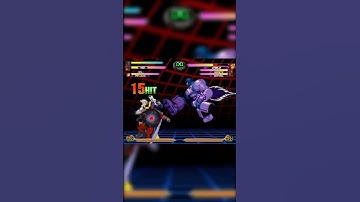 MAGNETO & SENTINEL COMBO PART 2 #mvc2 #magneto #sentinel #combos #marvelvscapcom2